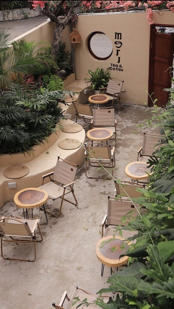 Thiết kế quán cafe sân vườn